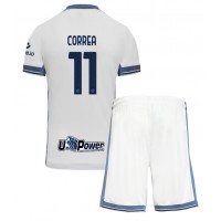 Dres Inter Milan Joaquin Correa #11 Preč pre deti 2024-25 Krátky Rukáv (+ trenírky)